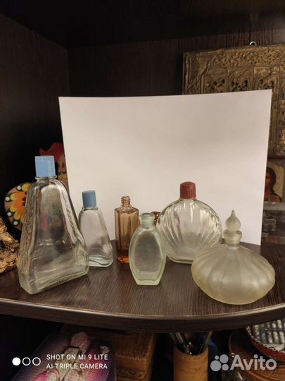 Флаконы от духов СССР