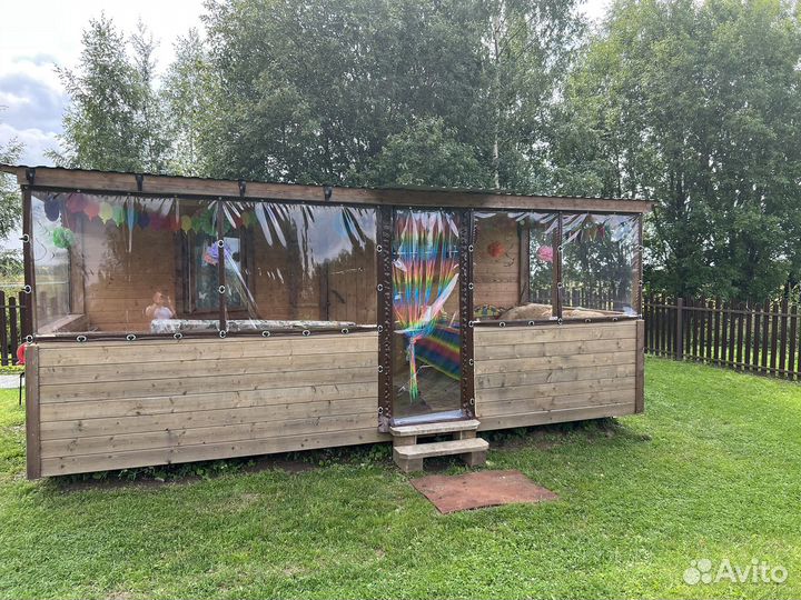 Мягкие окна для беседок террас и веранд