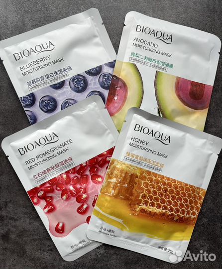 Набор масок для лица 10шт