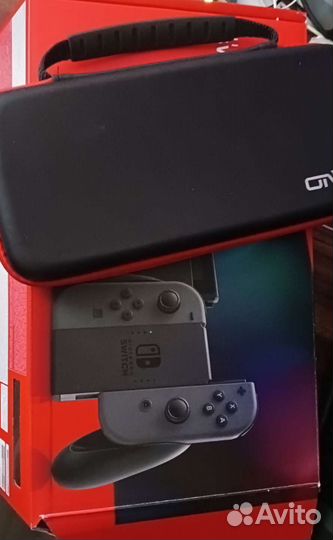 Nintendo switch rev 2 с играми