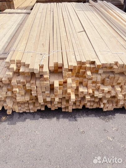 Брус обрезной 100х100х6000мм с доставкой