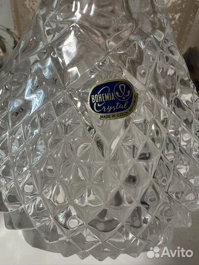 Хрусталь графин bohemia ваза шкатулка звезда