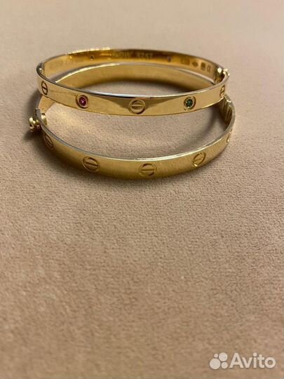 Золотой браслет Cartier Love