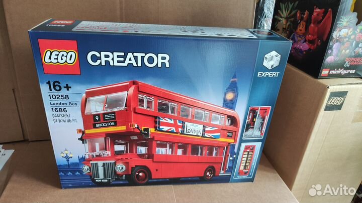 Lego 10258 london BUS(лондонский автобус)