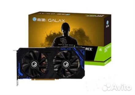 Новый asus galaxy GTX 1660 TI 6GB Гарантия