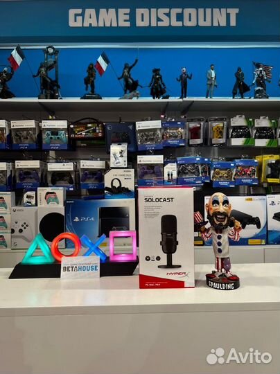 Новый Микрофон hyperx SoloCast + Power Bank Apple