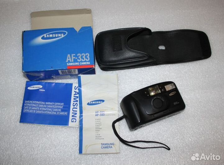 Плёночный фотоаппарат Sansung AF-333