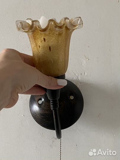 Настенный светильник бра 2 шт бу