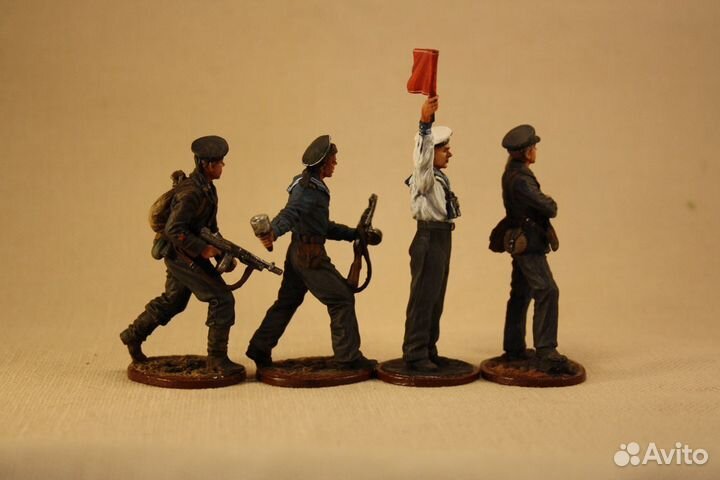 Подарок, матросы, олово, солдатики