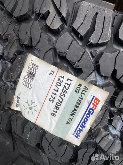Bfgoodrich All-Terrain T/A KO2 255/70 R16 117S