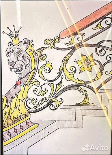 Перила ковка художественная