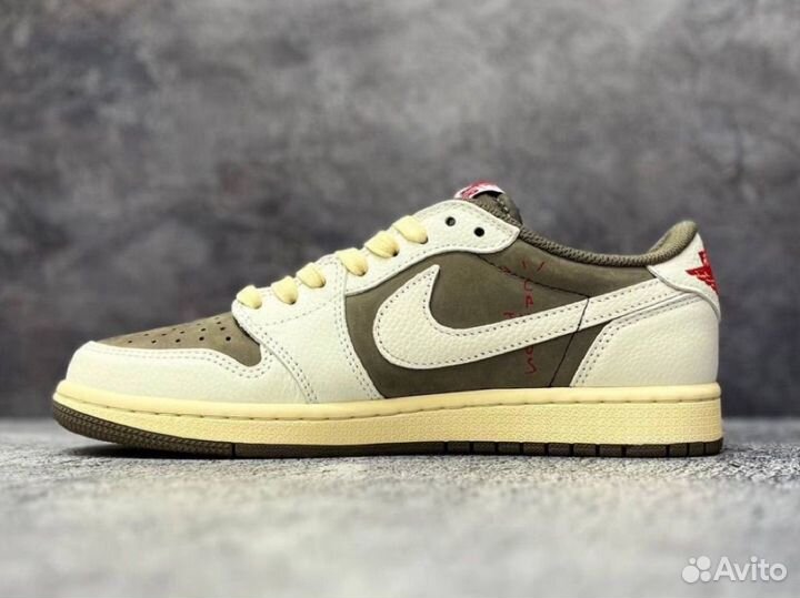 Кроссовки Nike Air Jordan 1 Low x Travis Scott