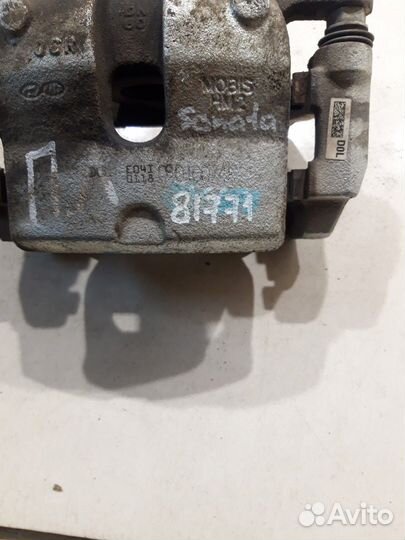 Суппорт(передний левый) (Hyundai Sonata viii DN8)