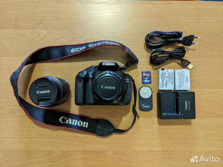 Canon 600d + 2 объектива