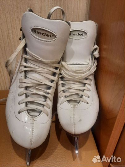 Коньки фигурные 21см стелька