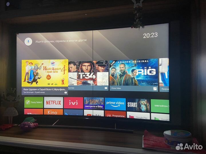 3D 4K Sony 55s8505c Android Изогнутый