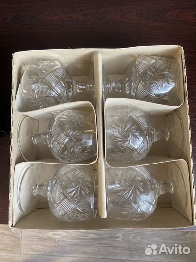 Неманский хрусталь бокалы