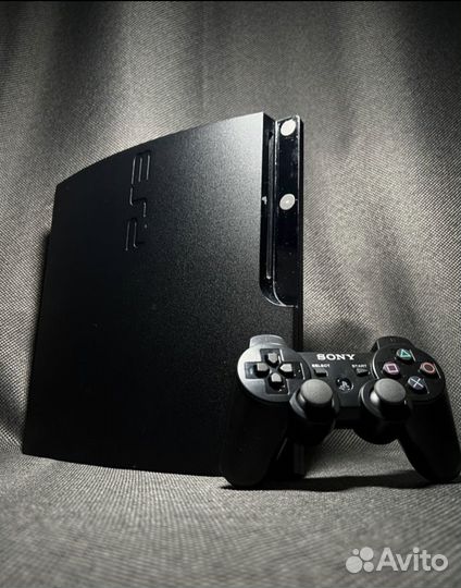 Sony PS3 slim 250gb прошита 45игр