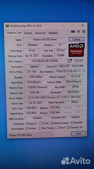 Rx 580 8Gb, Sapphire, Asus, xfx