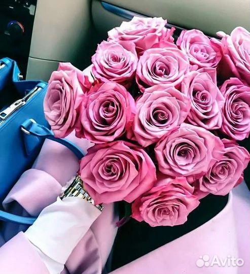 Цветы розы букет