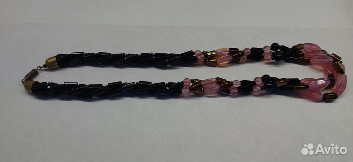 Бусы стекло чехословакия. винтаж