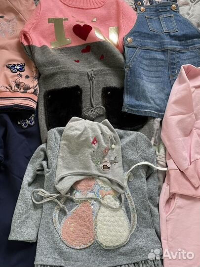 Пакет вещей на девочку 2-3 года