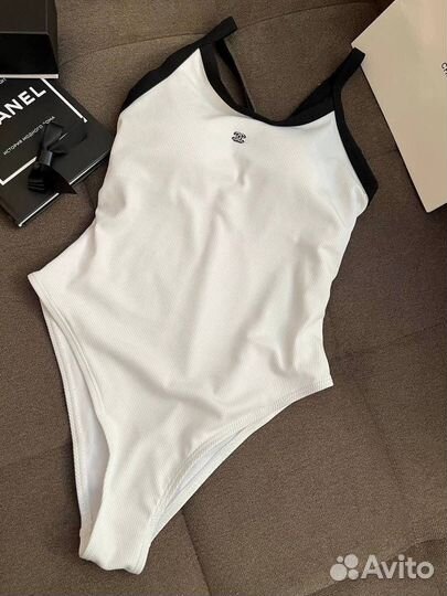 Купальник слитный Chanel (Хит 2025)