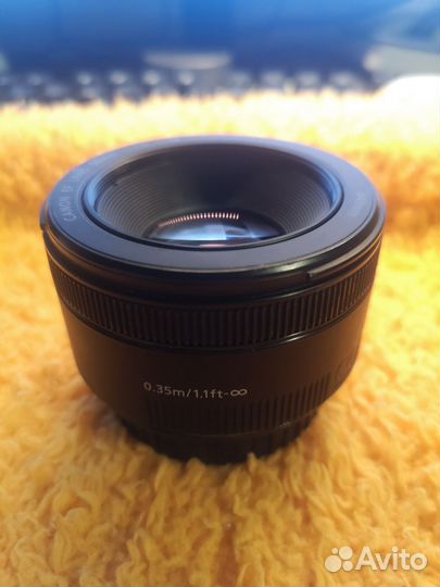 Объектив canon 50mm 1 8 stm