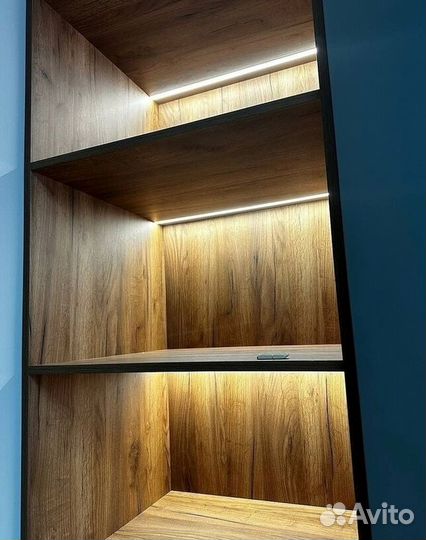 Шкаф распашной с рабочей зоной