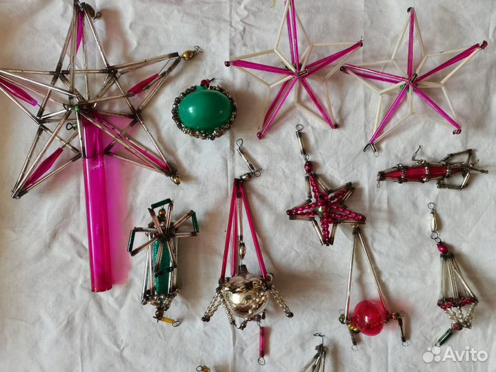 Елочные игрушки СССР цена за все