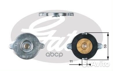 Крышка, радиатор RC117 Gates