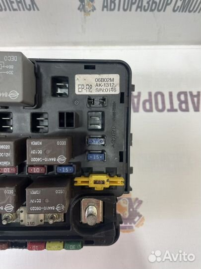 Блок предохранителей SsangYong Kyron I (2005—2007)