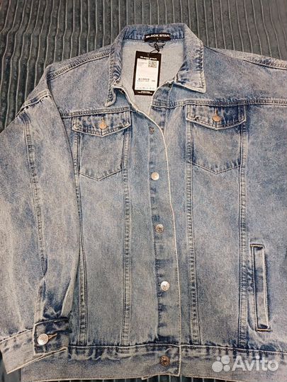 Джинсовая куртка мужская Black strap