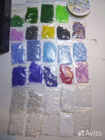 Бисер и нить для бисера