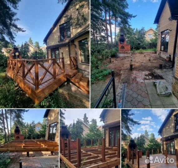 Строительство Пристройки. Веранды Террасы. Бригада