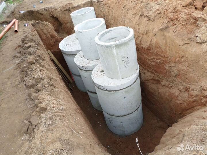 Копка траншей, канализаций вручную