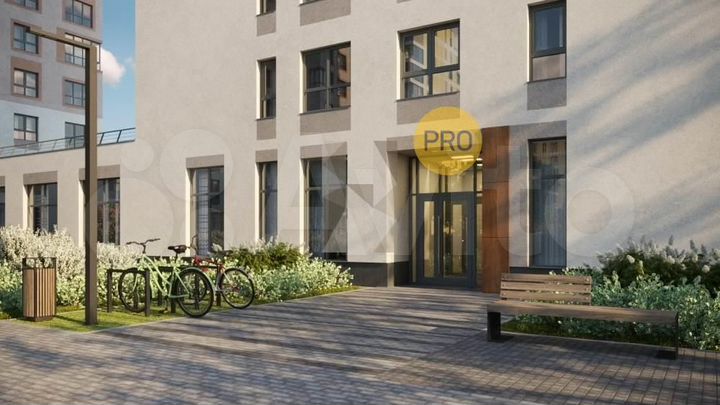 2-к. квартира, 62,1 м², 9/15 эт.