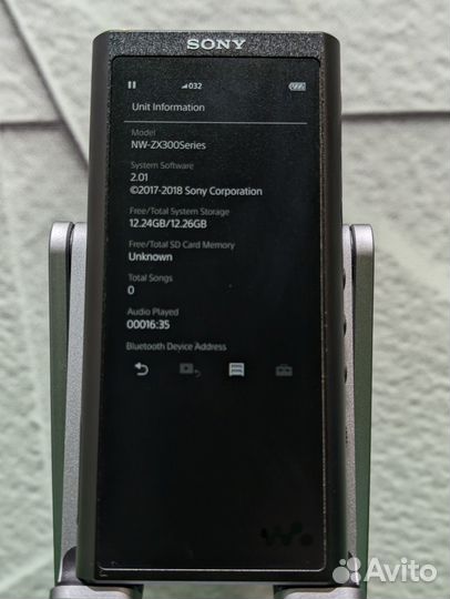 Sony Walkman (NW-ZX300A) Hi-Fi-плеер