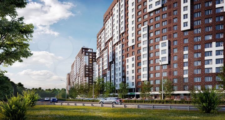 1-к. квартира, 35,6 м², 13/22 эт.