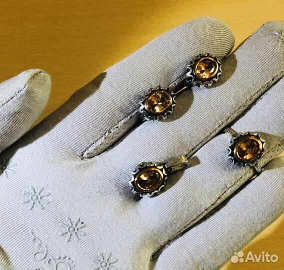 Серебряный гарнитур 925