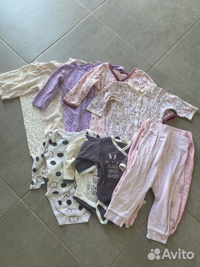 Вещи пакетом на девочку