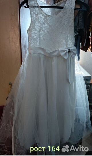 Школьное платье и фартук