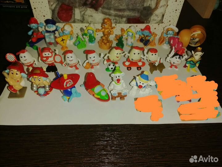 Игрушки из киндера