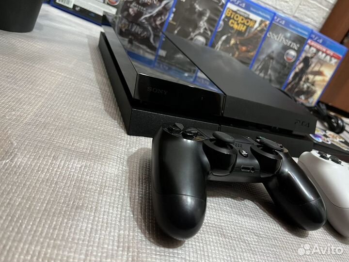 Sony PlayStation 4 Fat+ништяки+750 игр