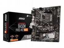 Материнская плата MSI B450m pro-m2 max