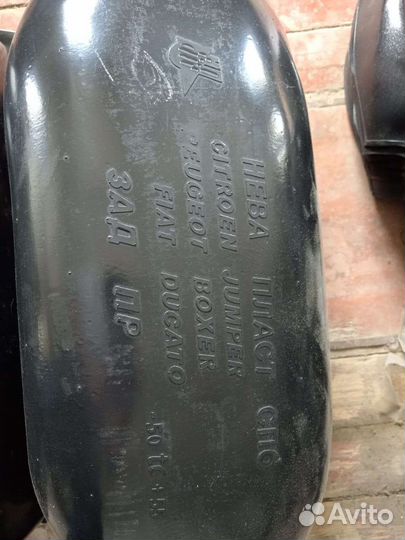 Защита арок на Фиат Дукато 250 задние