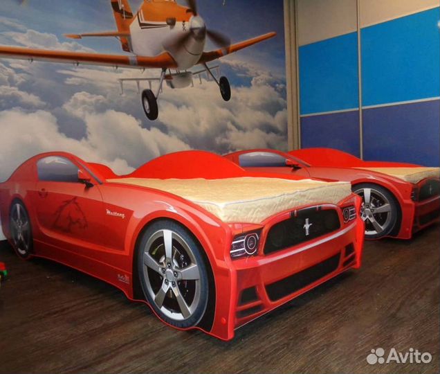 Детские кровати машины