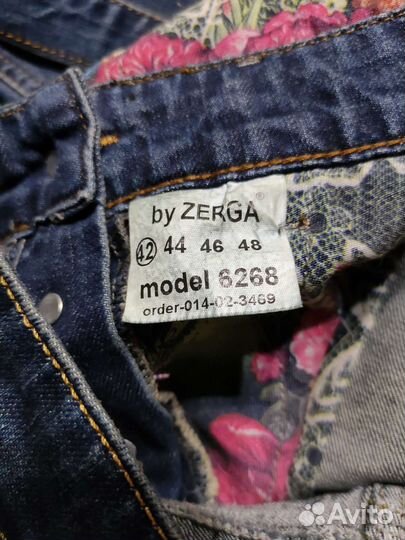 Джинсовый комбинезон