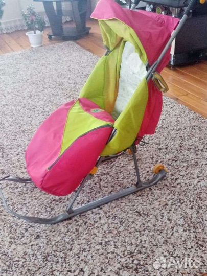 Коляска санки