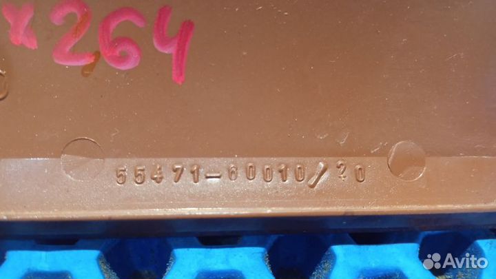 Накладка торпеды Toyota Land Cruiser Prado 120